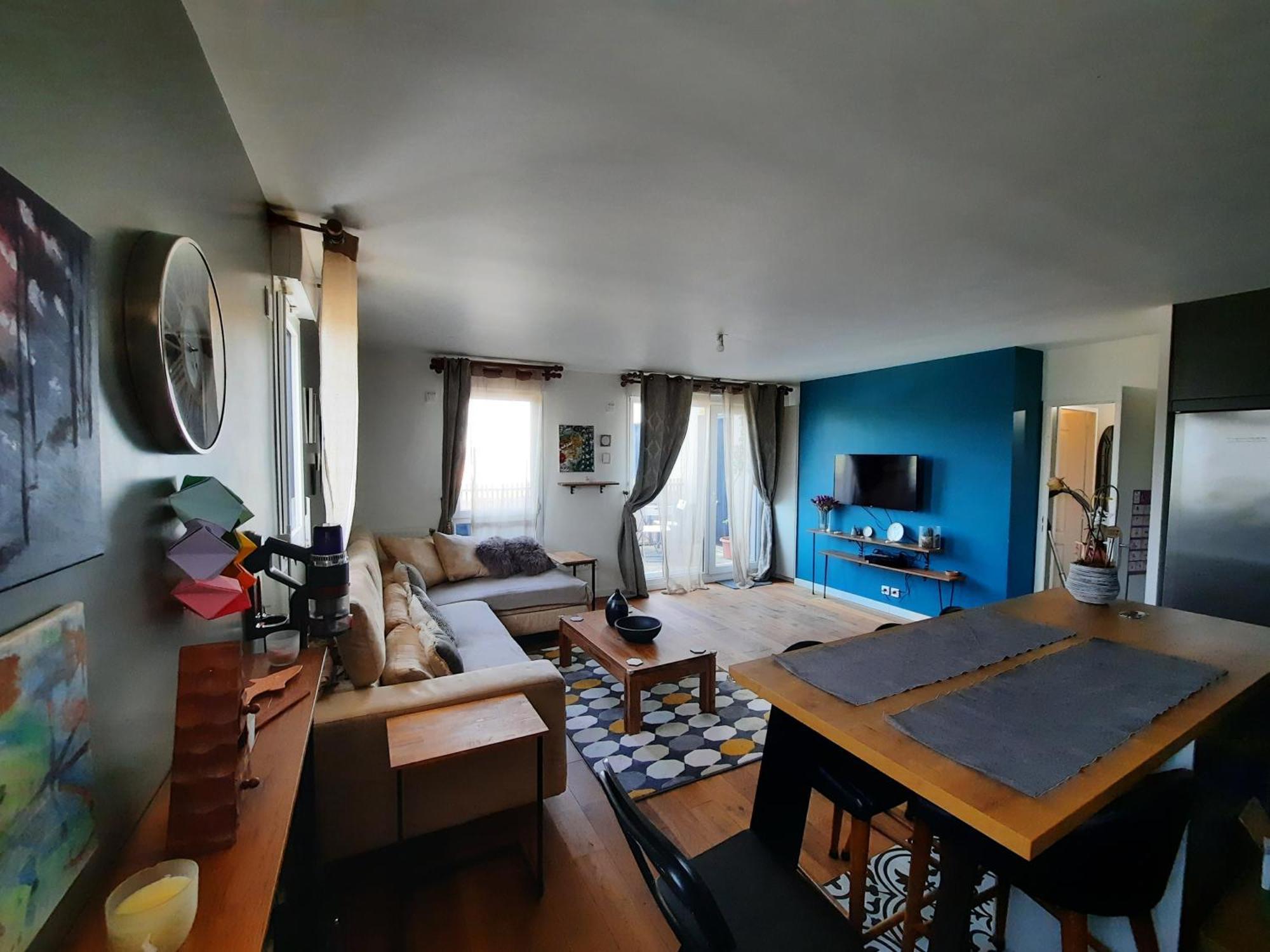 Magnifique Appartement Avec Terrasse Et Parking, 8 Personnes Nanterre Extérieur photo