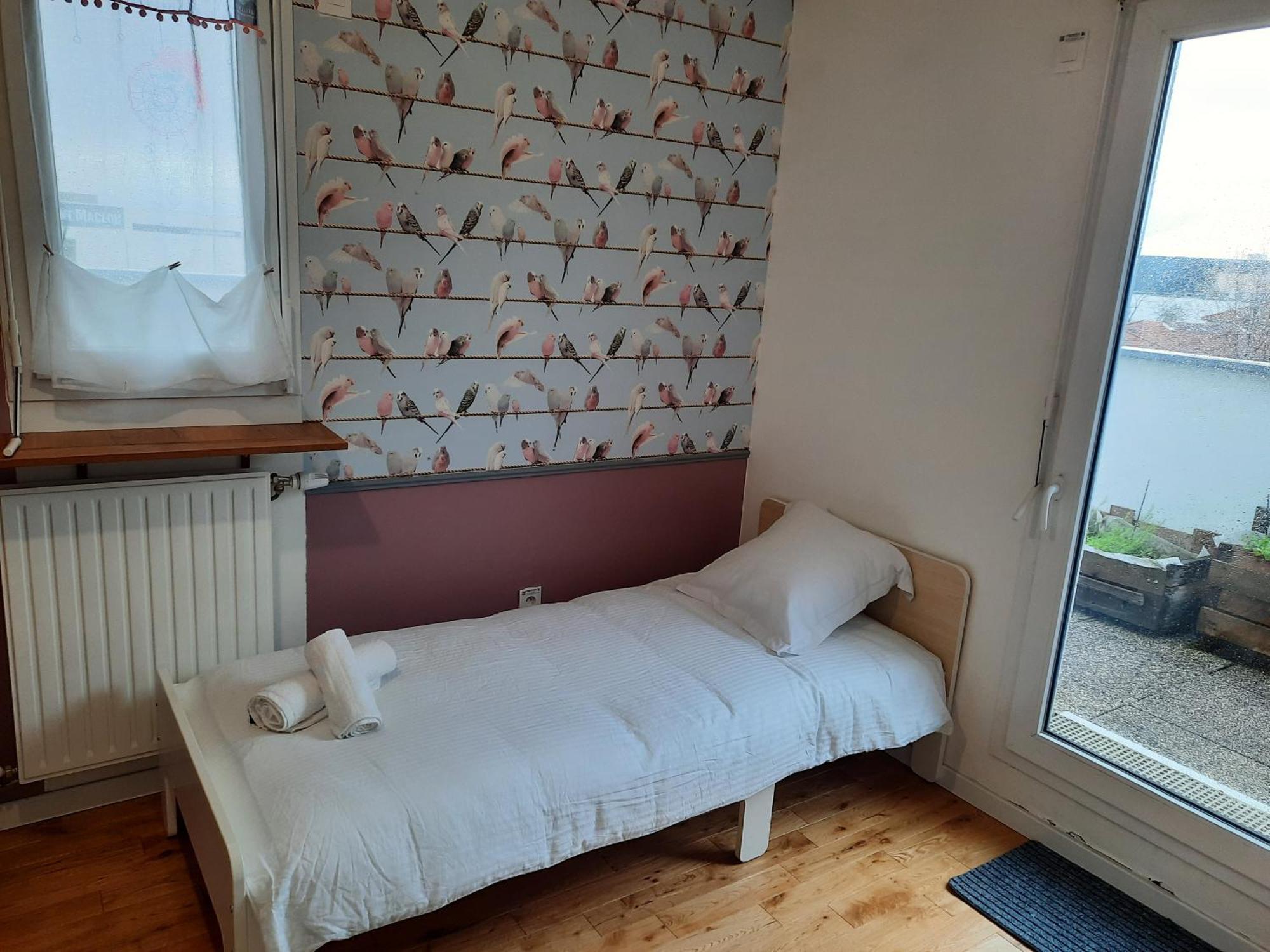 Magnifique Appartement Avec Terrasse Et Parking, 8 Personnes Nanterre Extérieur photo